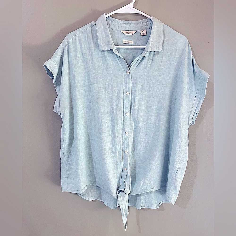 WEATHERPROOF womens Shirt largeVINTAGE Washable L… - image 1