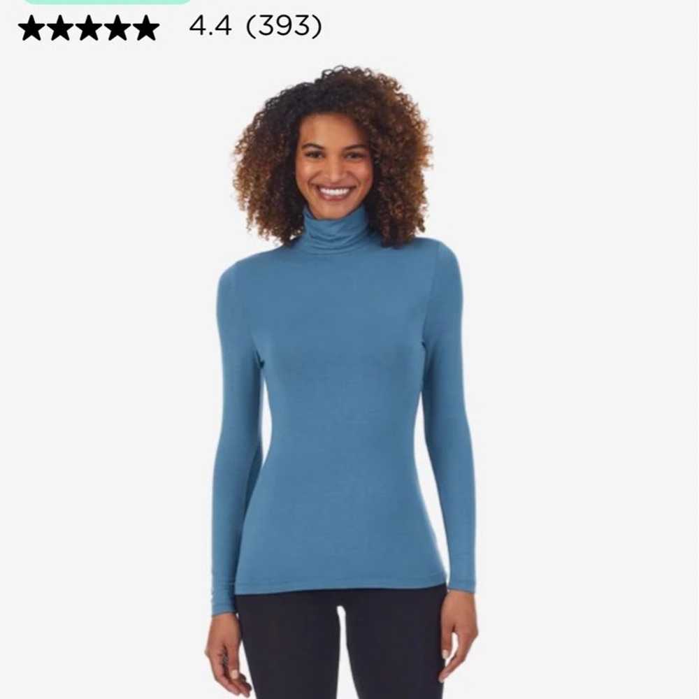 Cuddl Duds long sleeve turtleneck shirt - image 4