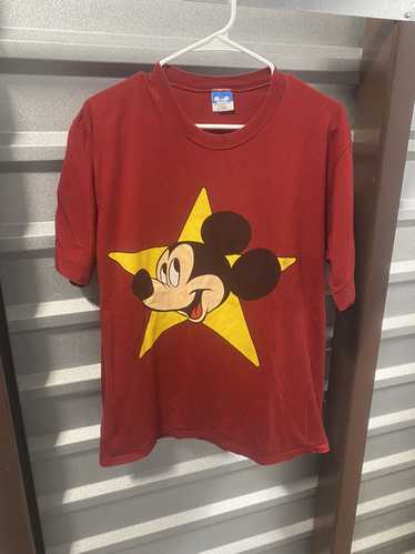 Disney × Vintage 1980’s Disney Mickey Star Shirt