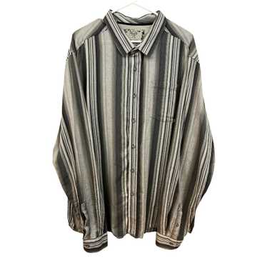 Prana prAna Cotton Long Sleeve Button Down Shirt … - image 1