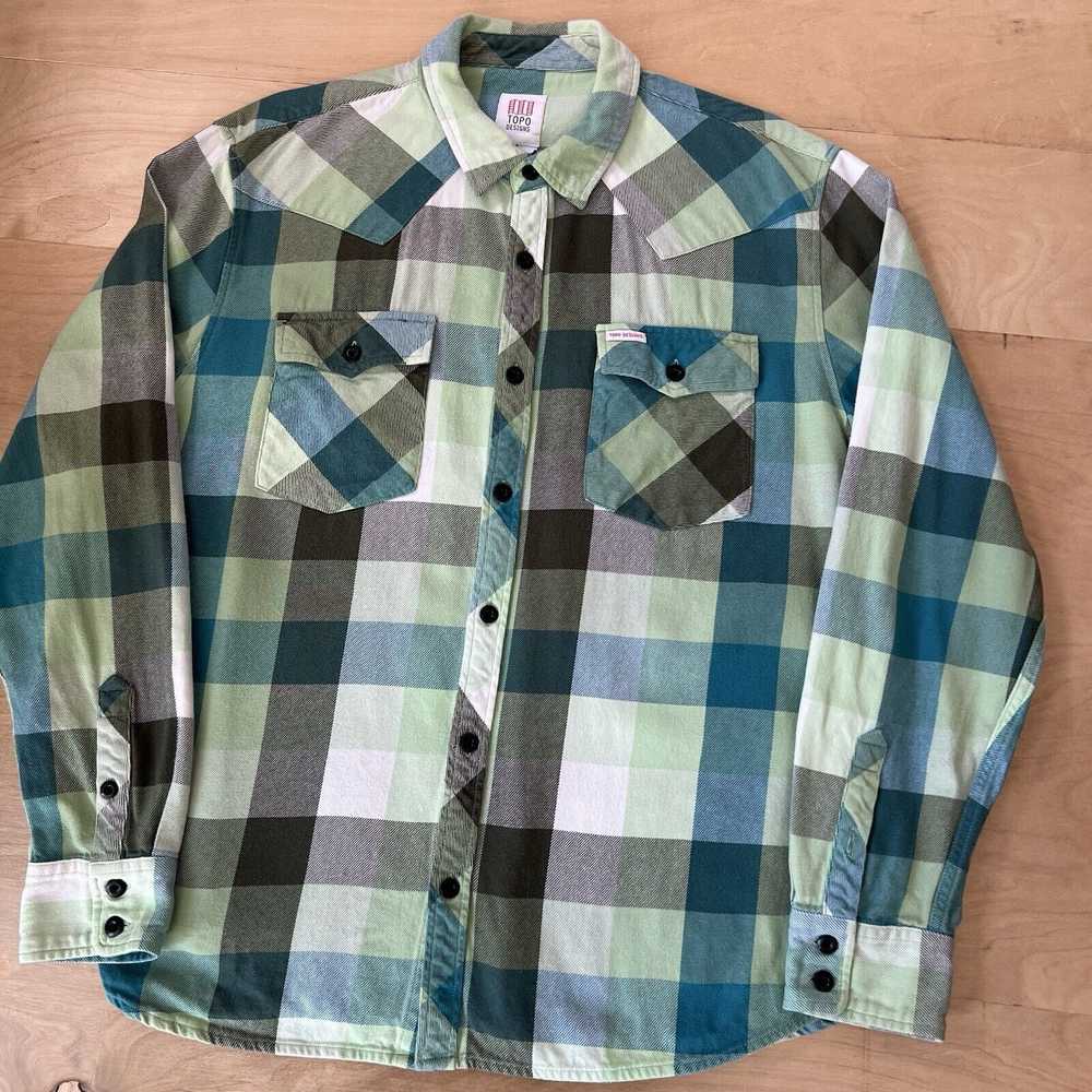 Sportswear × Topo Designs Topo Designs Shirt 2XL … - image 9