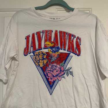 Kansas Jayhawks Vintage crop top