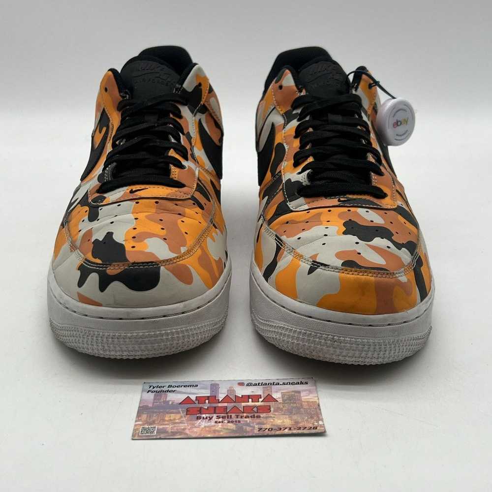 Nike Air Force 1 07 orange camo - image 2