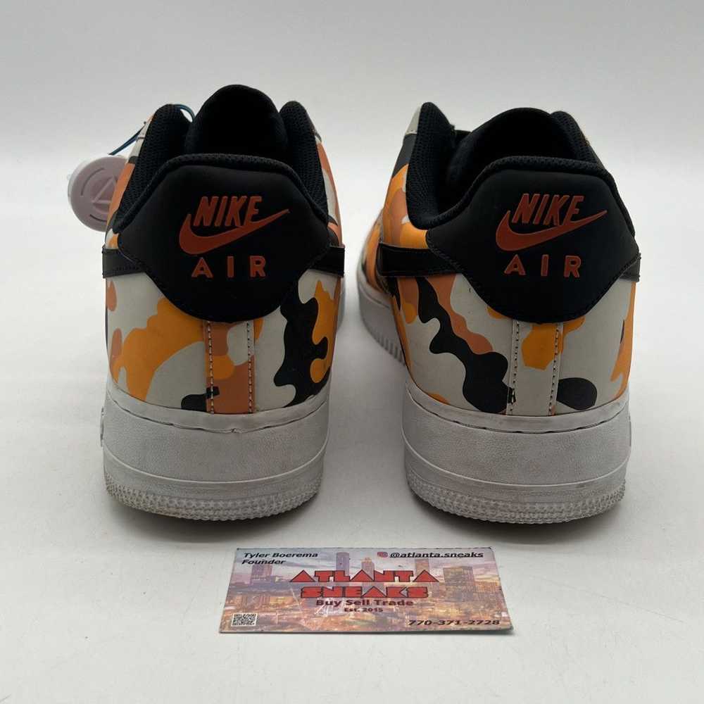 Nike Air Force 1 07 orange camo - image 3