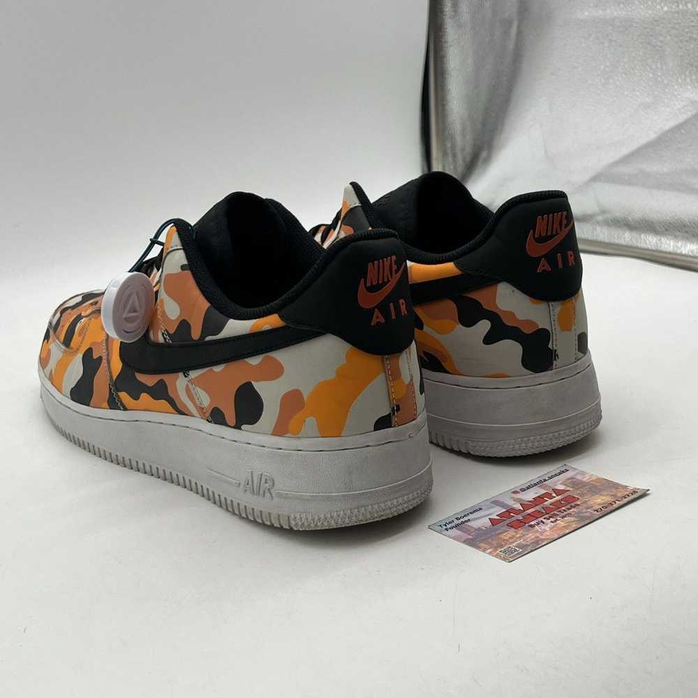 Nike Air Force 1 07 orange camo - image 4