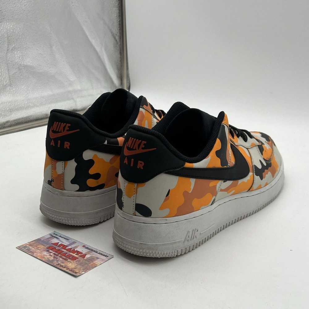 Nike Air Force 1 07 orange camo - image 5