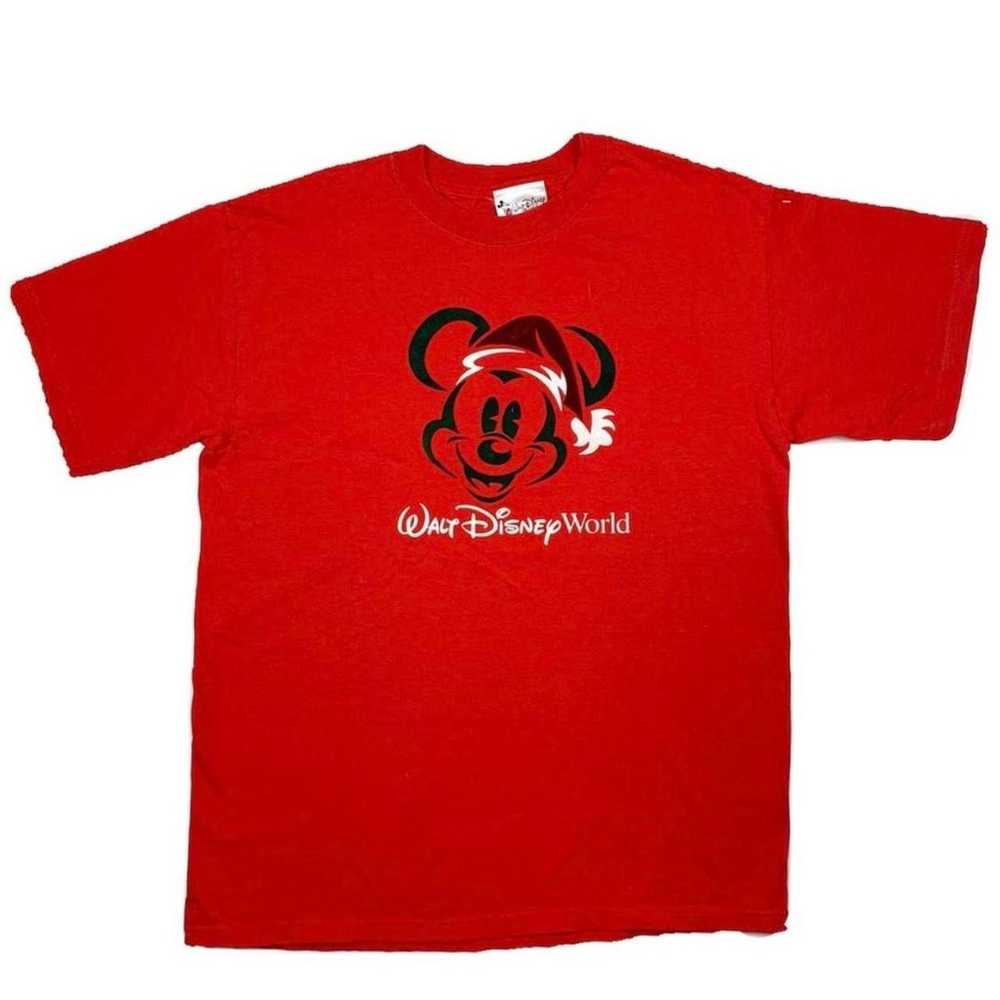 Mickey Mouse holiday Disney tee - image 1