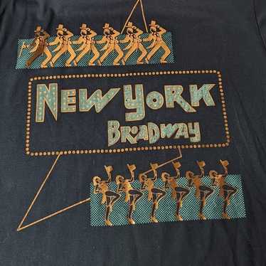 Vintage New York Broadway Single Stitch Shirt - image 1