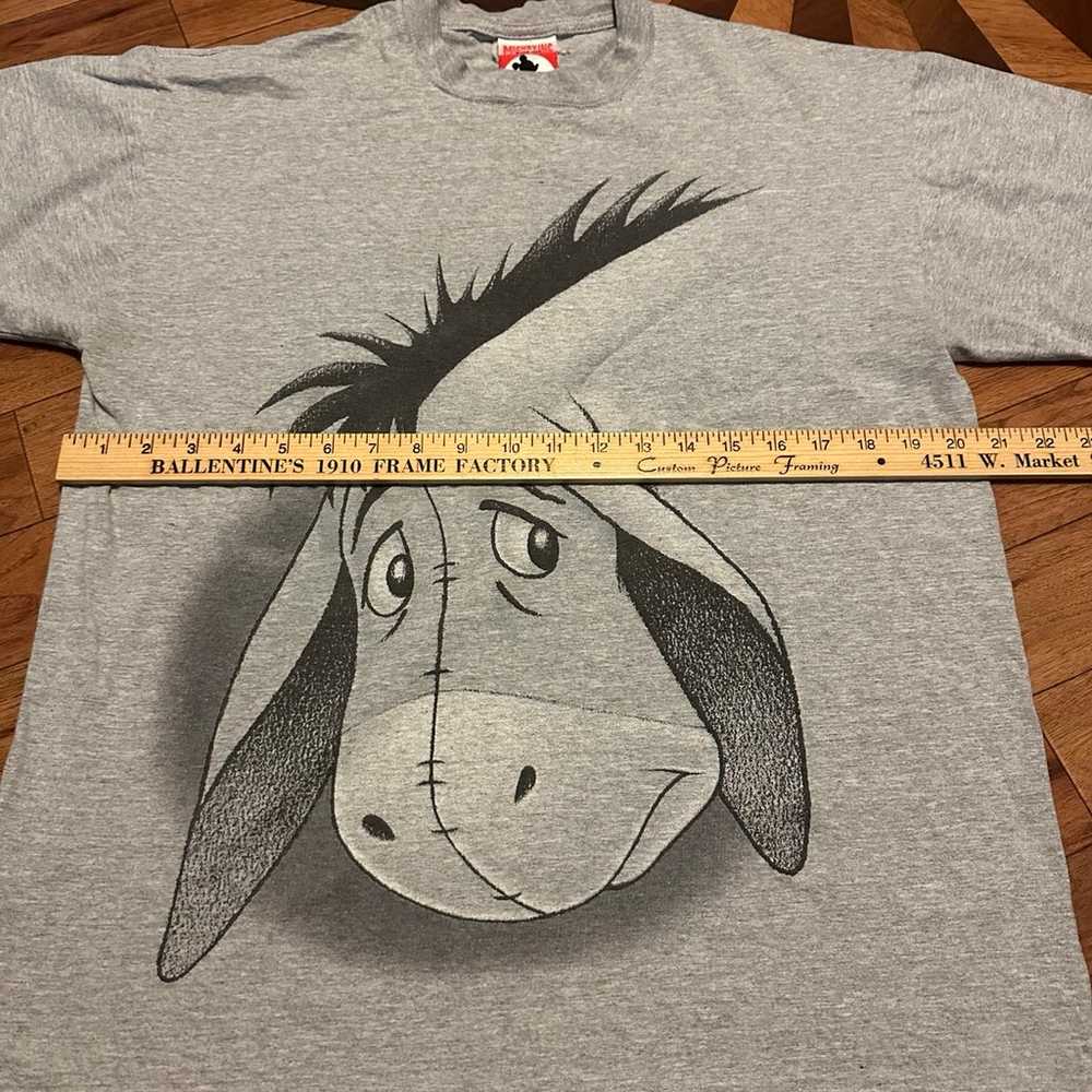 Vintage 90s Disney Eeyore Big Face T-Shirt Mickey… - image 2