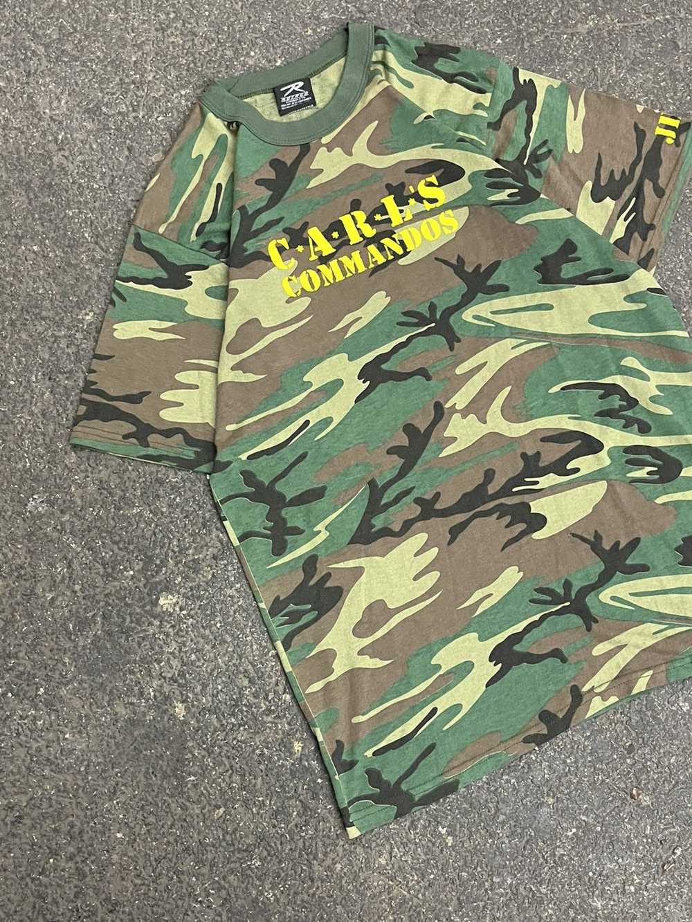 Camo × Streetwear × Vintage Camo y2k comedy tee s… - image 2