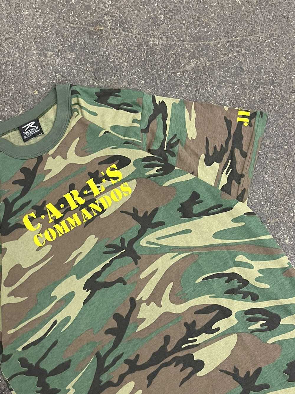 Camo × Streetwear × Vintage Camo y2k comedy tee s… - image 3