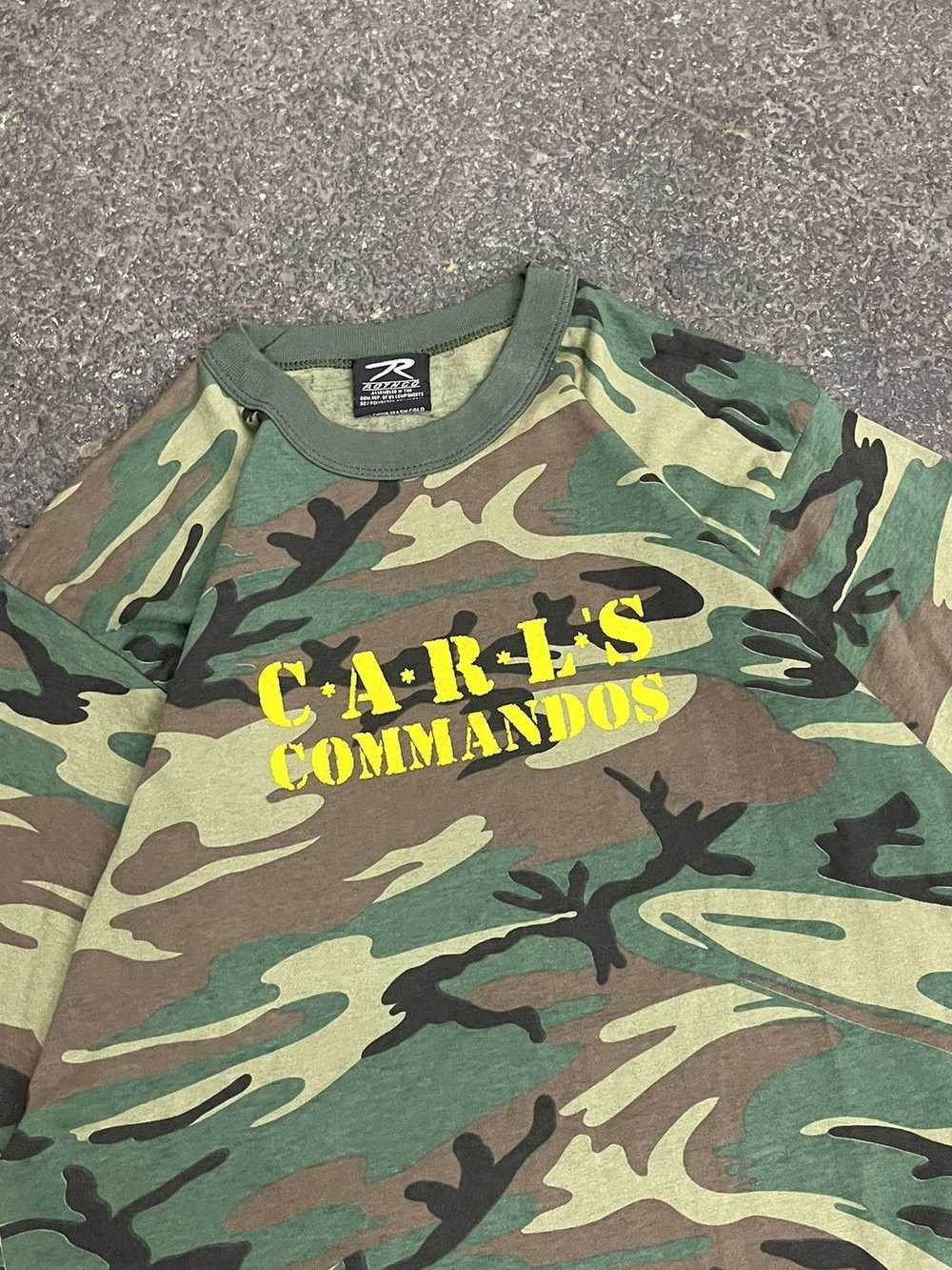 Camo × Streetwear × Vintage Camo y2k comedy tee s… - image 4