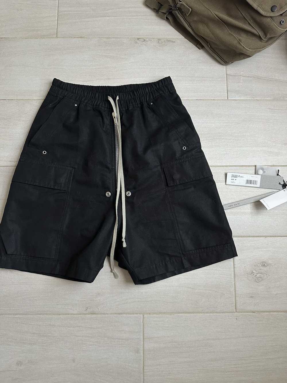 Rick Owens S/S23 EDFU Bela Cargo Shorts Ripstop c… - image 1