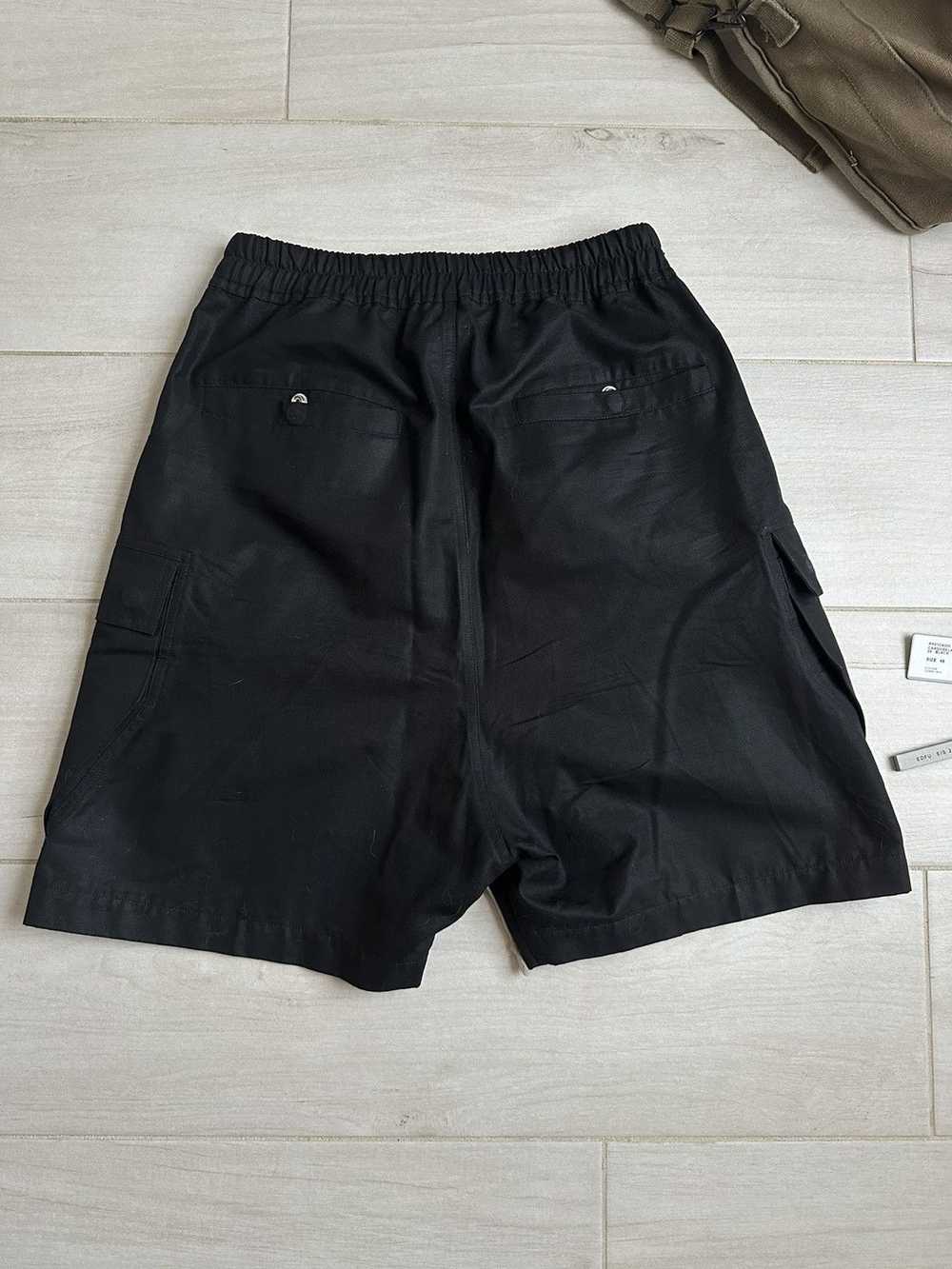 Rick Owens S/S23 EDFU Bela Cargo Shorts Ripstop c… - image 2