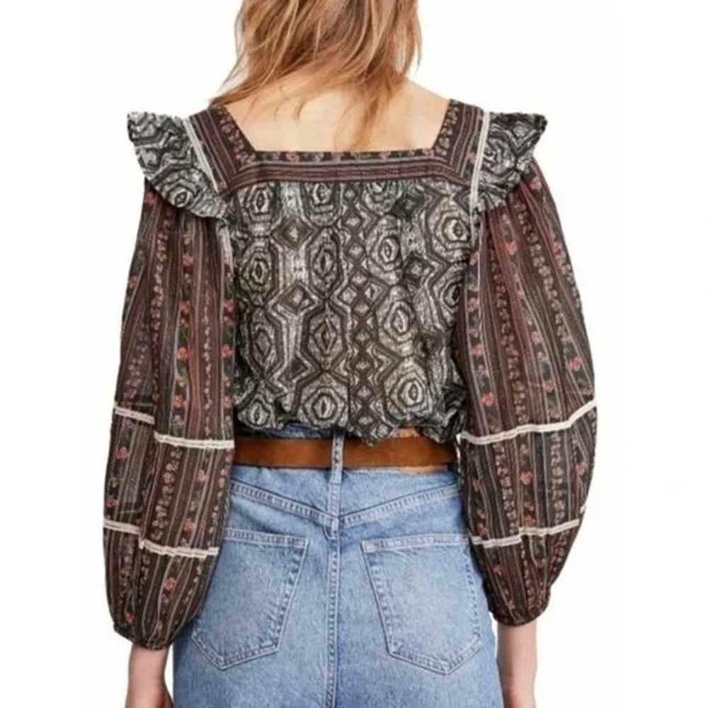 Free People Women's Multicolor Mostly Meadow Boho… - image 5