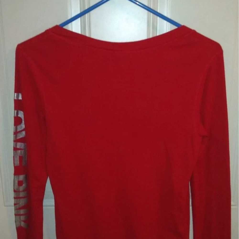 PINK Victoria's Secret Women's Long Sleeve Goodni… - image 8