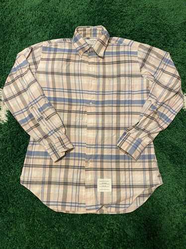 Thom Browne Thom Browne Plaid Flannel Shirt Sz. 3 - image 1