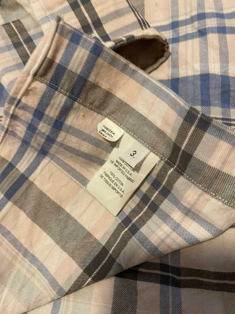 Thom Browne Thom Browne Plaid Flannel Shirt Sz. 3 - image 4