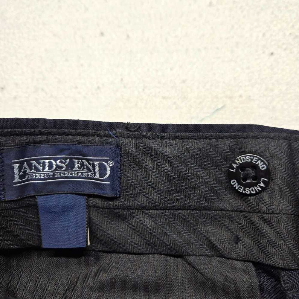 Vintage Lands End Pants Traditional Fit Mid Rise … - image 3