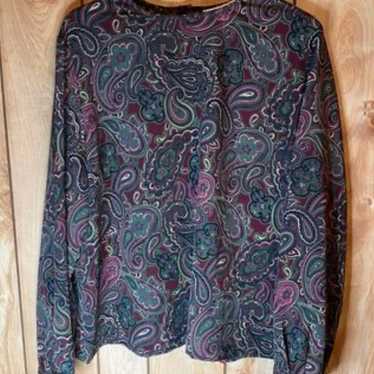 Vintage Pendleton Women’s Polyester Top size 18 - image 1