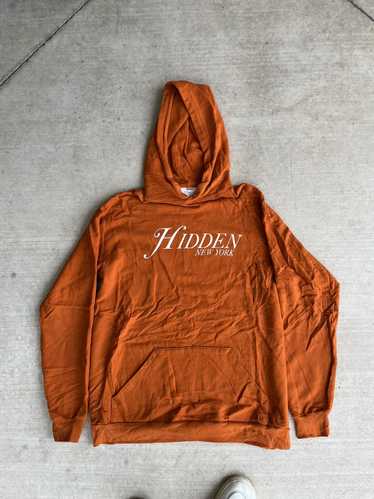 HIDDEN Hidden NY Hoodie IN beautiful orange color 