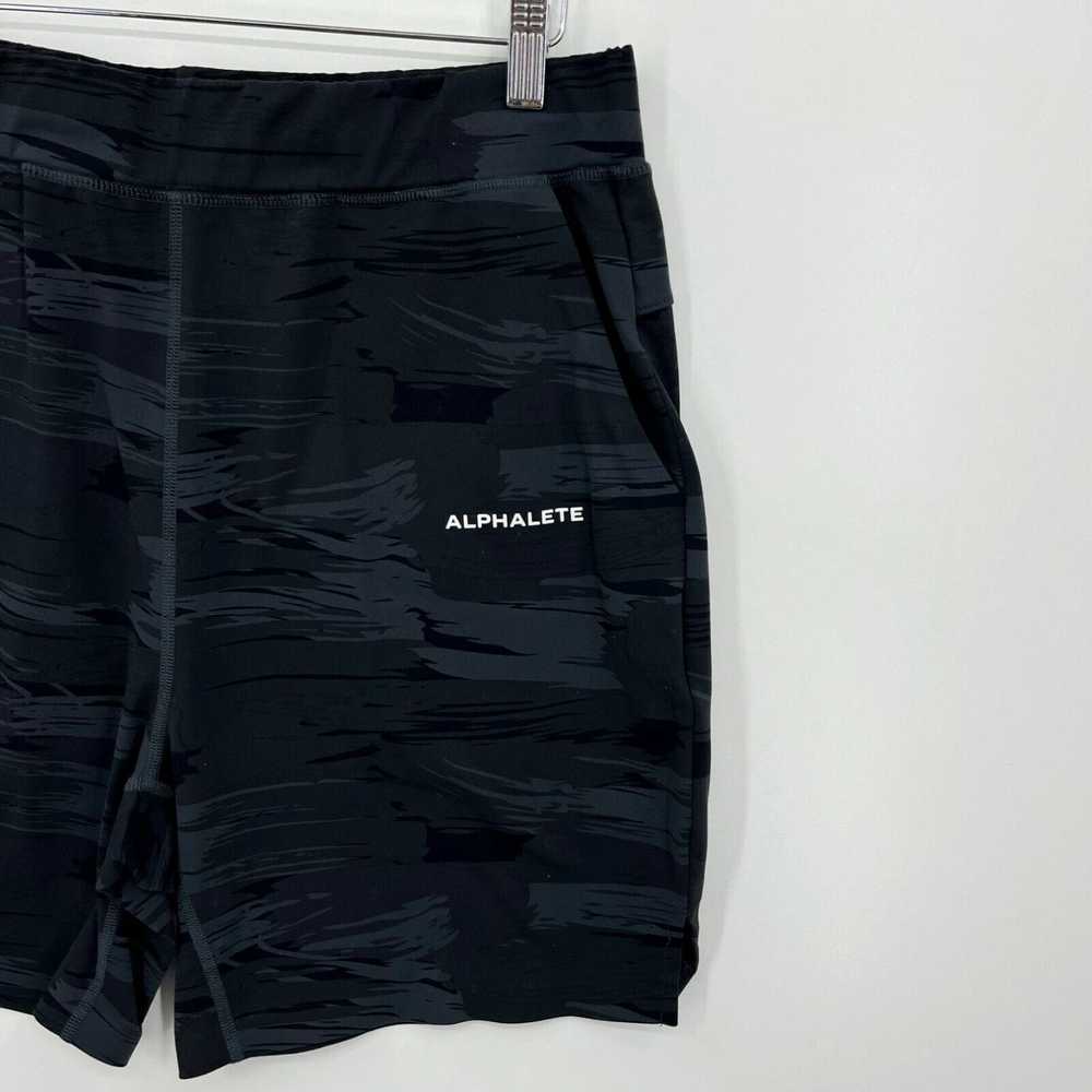 Alphalete Alphalete Active Shorts Men's L Black G… - image 3