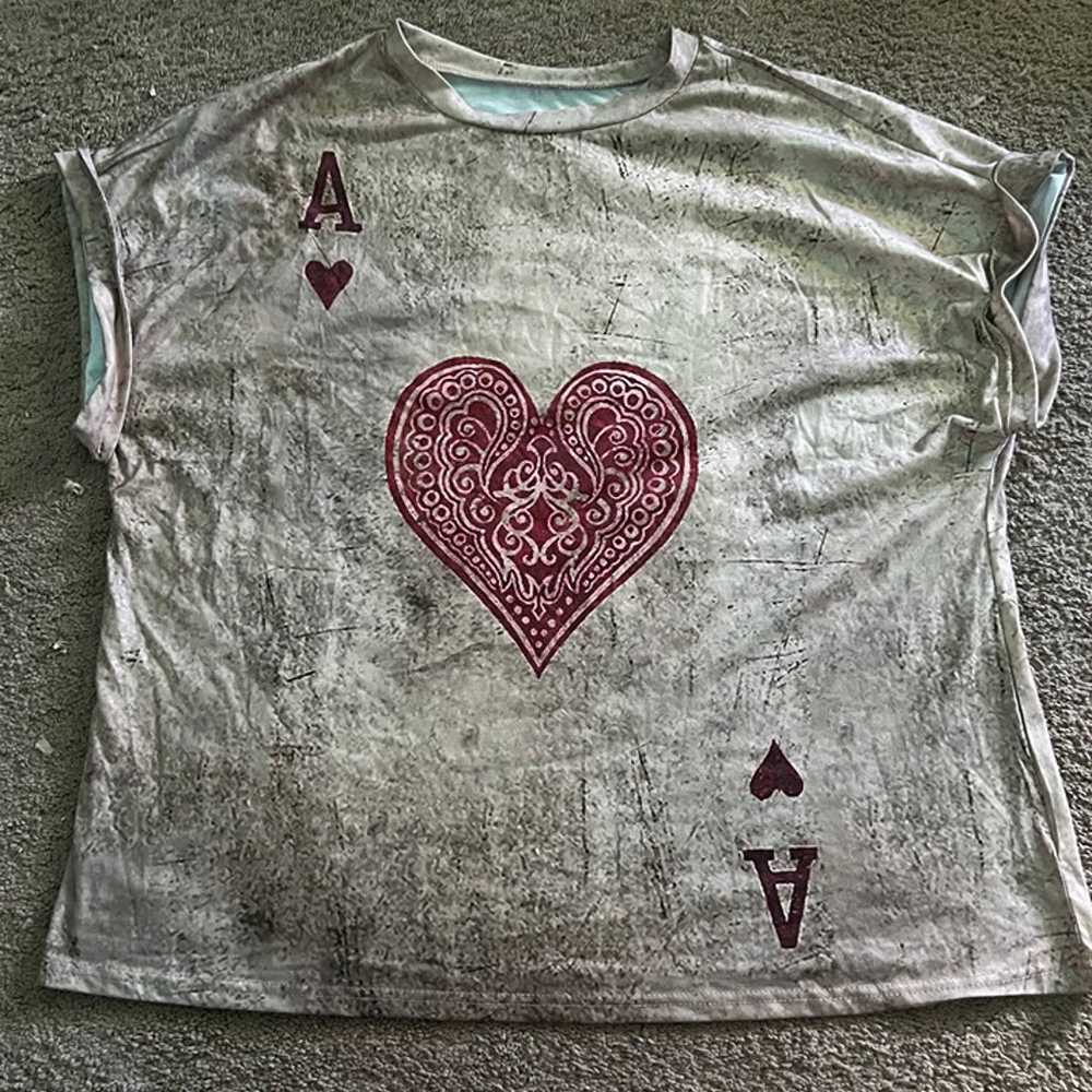 Vintage-Inspired Poker T-Shirt - image 1