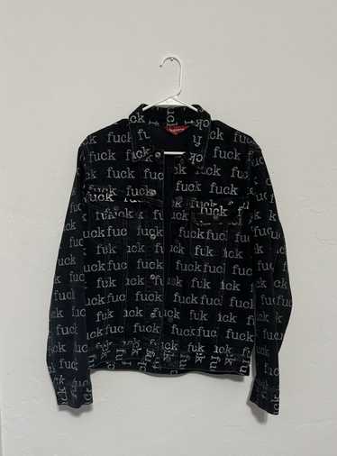 Supreme Supreme “Fuck” Denim Jacket SS13