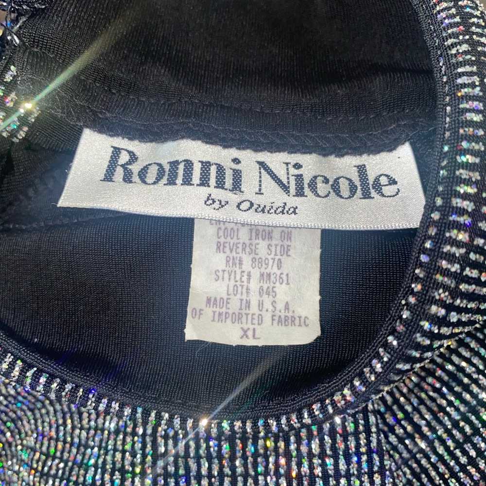 Vintage 90’s Designer Ronni Nicole by Ouida top - image 3