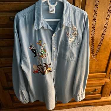 Warner Bros. Brand New Vintage Looney Tunes Denim… - image 1