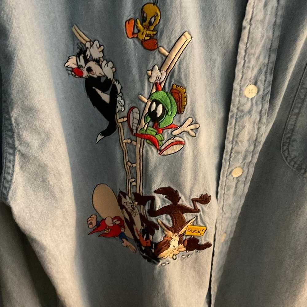 Warner Bros. Brand New Vintage Looney Tunes Denim… - image 3