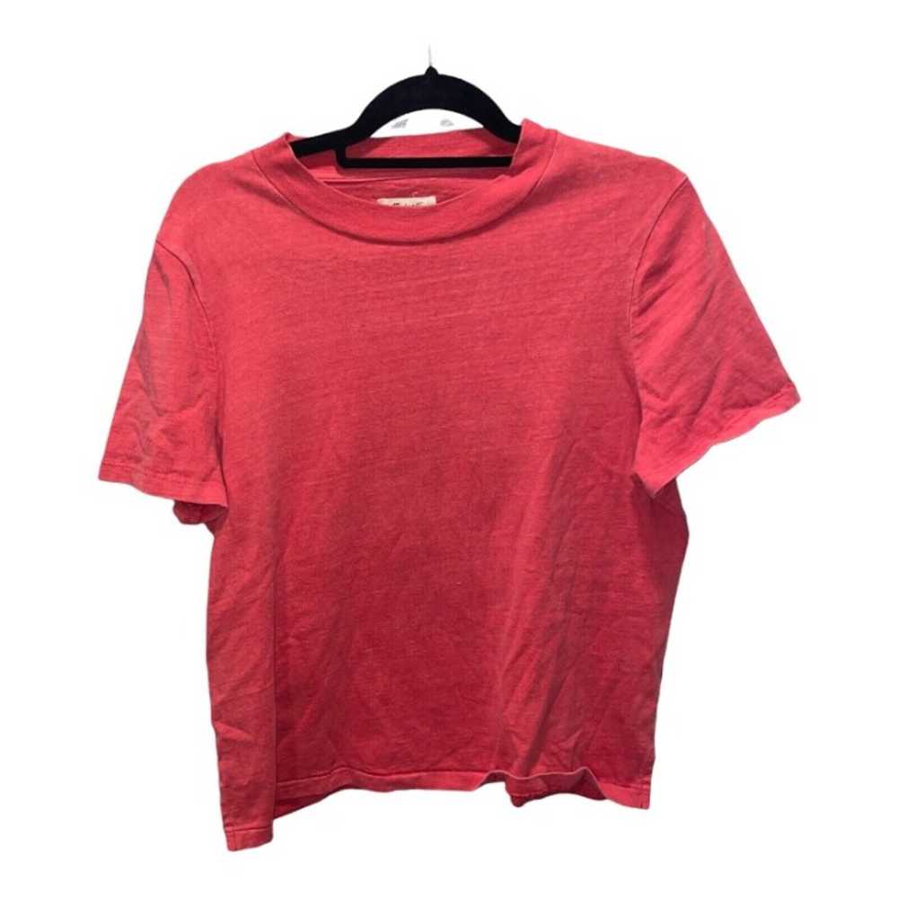 Madewell Red Retro Tee Short Sleeves Size XL - image 5