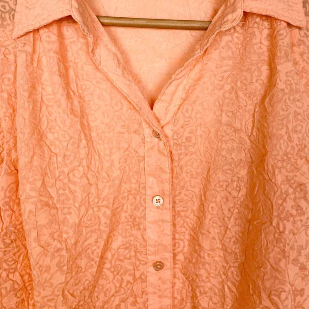 VINTAGE | Rebecca Malone Cantaloupe Orange Burnou… - image 5