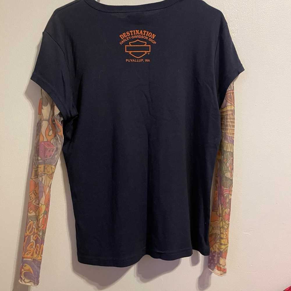 HARLEY DAVIDSON LONG SLEEVE - image 8