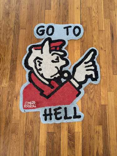 Superrradical GO TO HELL RUG