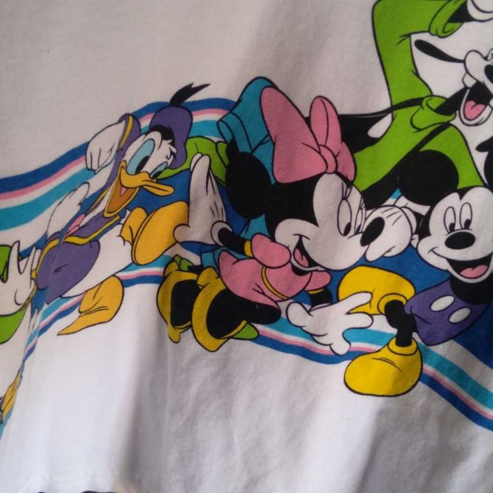 Vintage Mickey and Friends tshirt - image 2