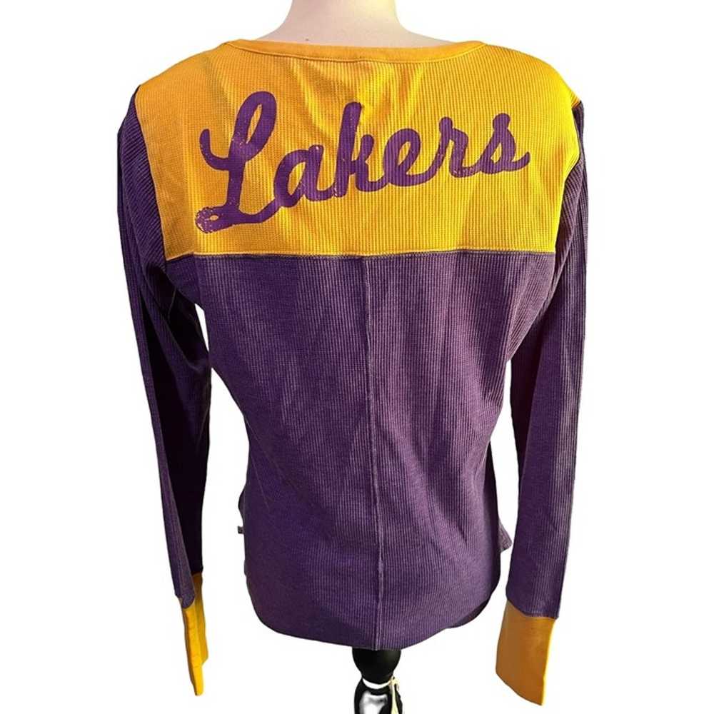 Touch by Alyssa Milano LA Lakers Thermal Shirt Sz… - image 2