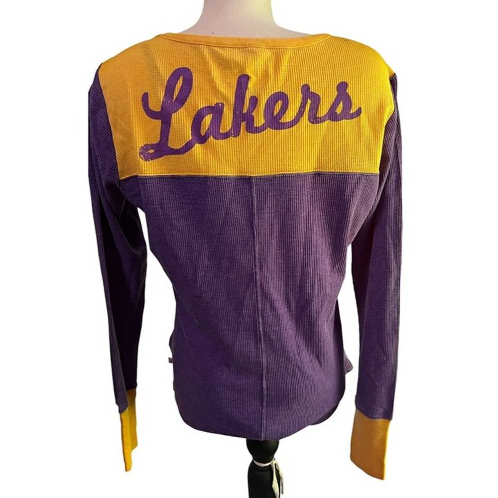 Touch by Alyssa Milano LA Lakers Thermal Shirt Sz… - image 7