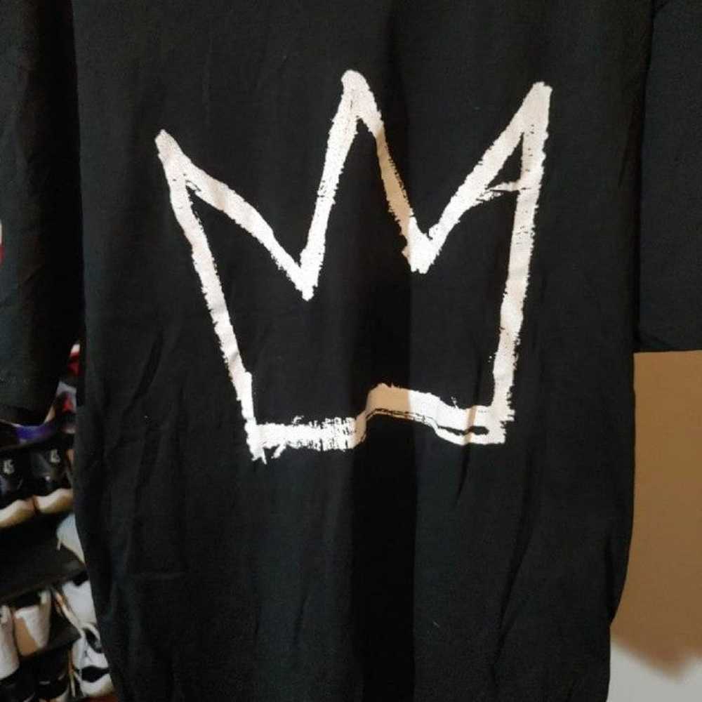 Vintage basquiat Crown T shirt XL - image 1