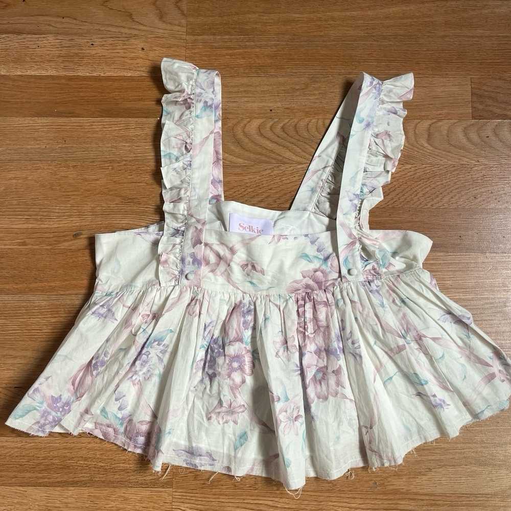 BNWNT Selkie The Ruffle Apron Blouse Sz XL - image 2