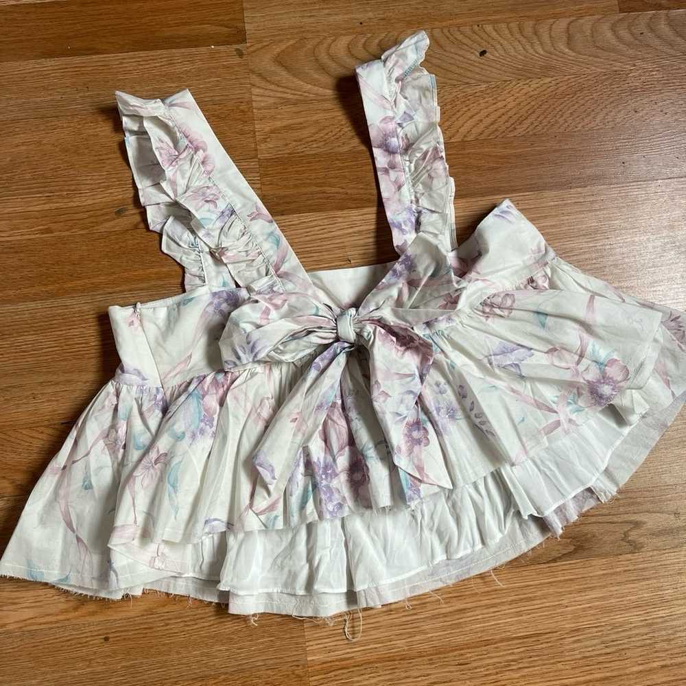 BNWNT Selkie The Ruffle Apron Blouse Sz XL - image 5