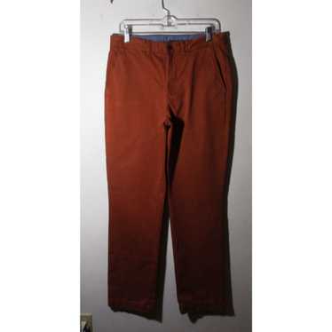 Vintage Men's L.L. BEAN Rust Straight Chino Pants… - image 1