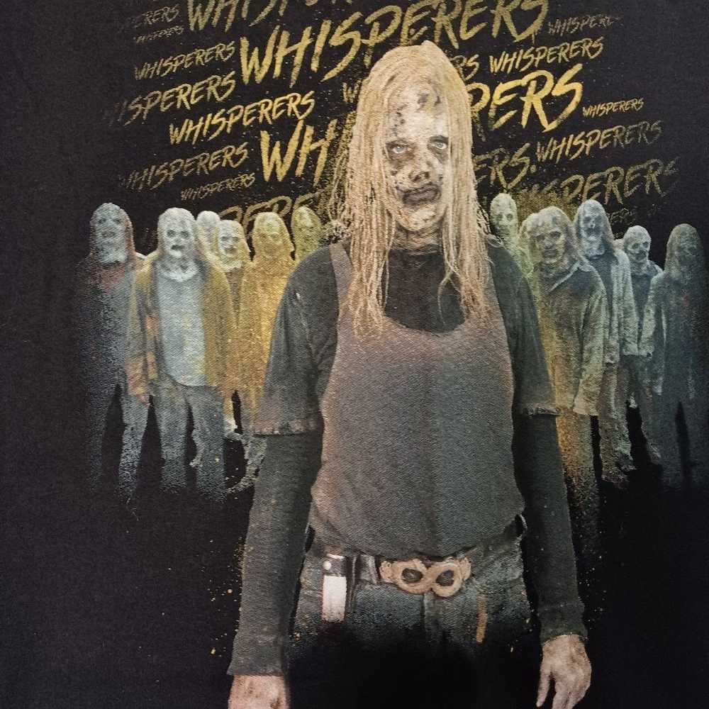 The Walking Dead Whisperers vintage graphic tee 2… - image 2