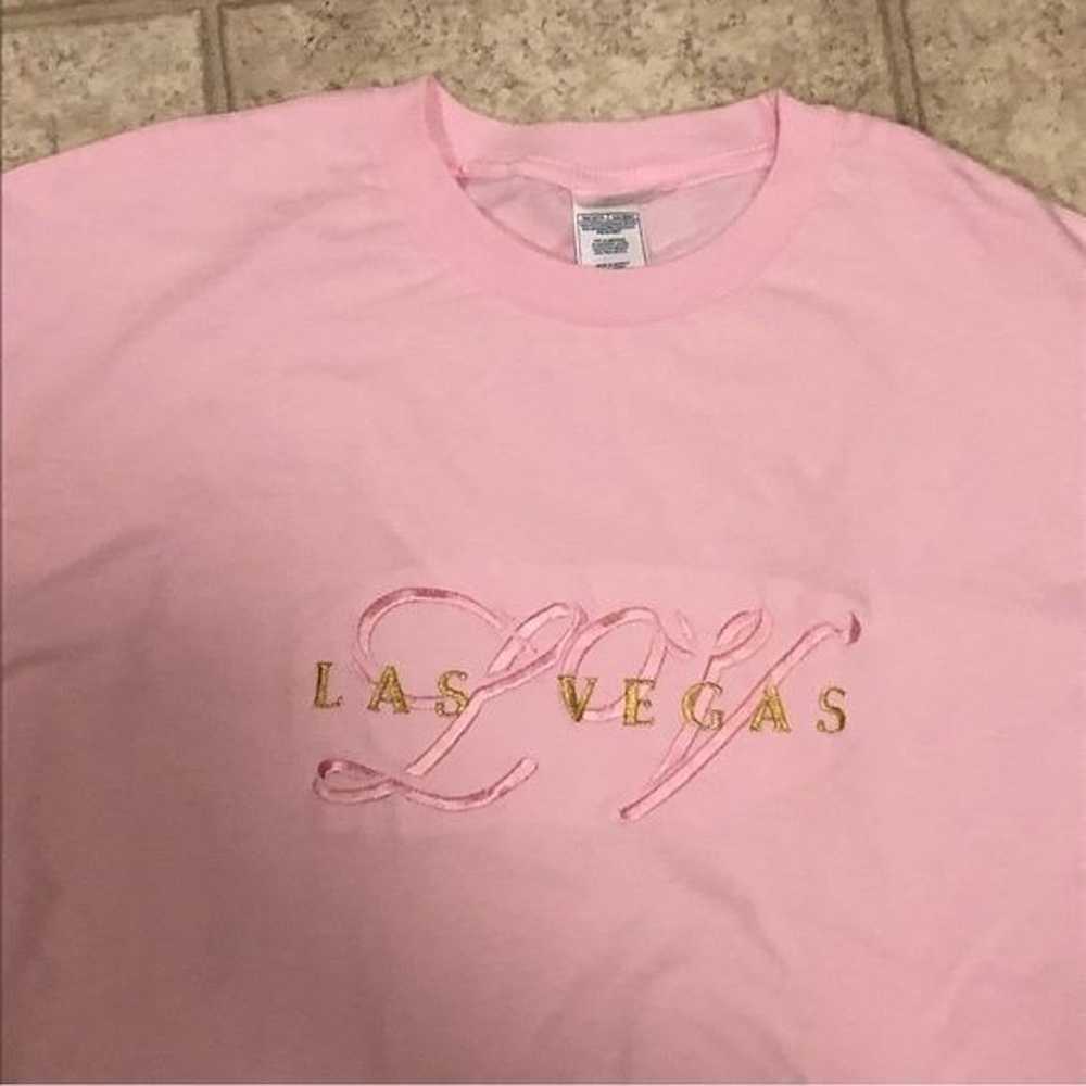 Las Vegas Vintage Triple AAA Women's Pink Short S… - image 2