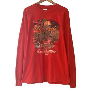 DISNEY Vintage 2005 Christmas Party Long Sleeve T… - image 1