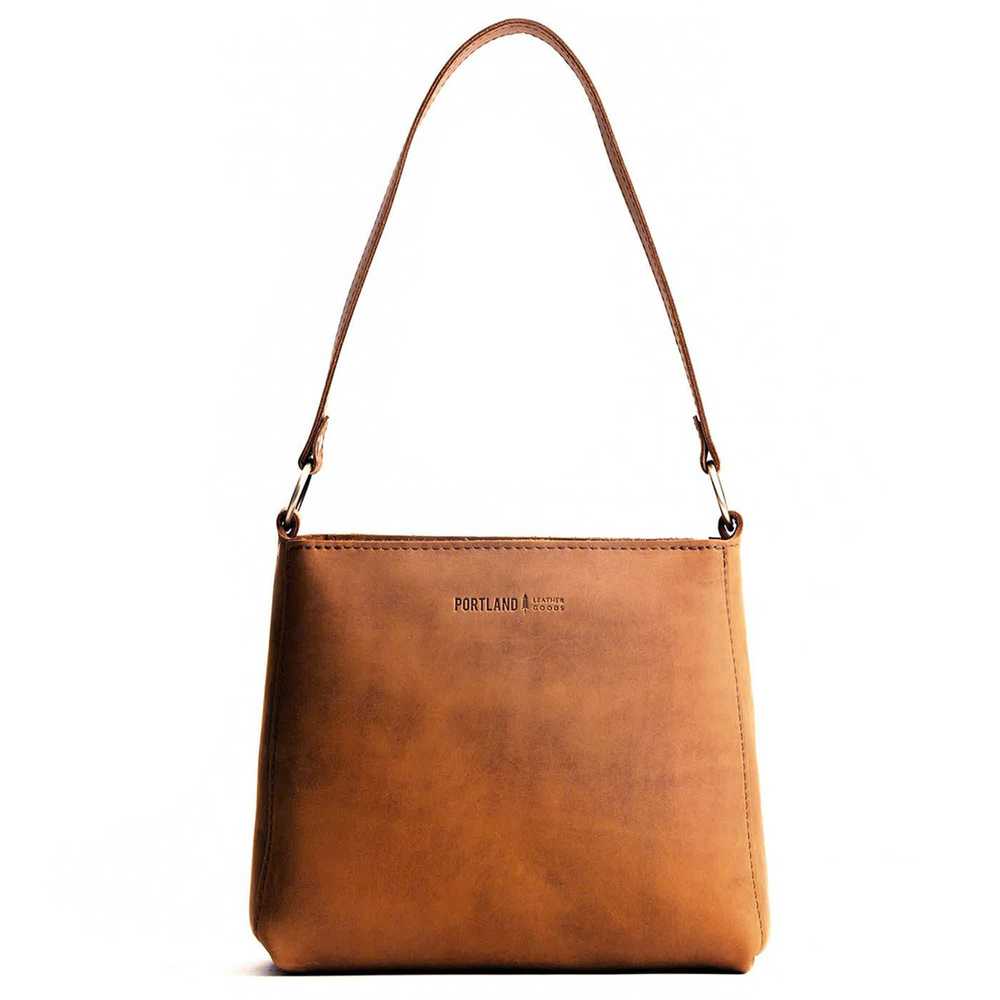 Portland Leather Triangle Shoulder Bag - image 2