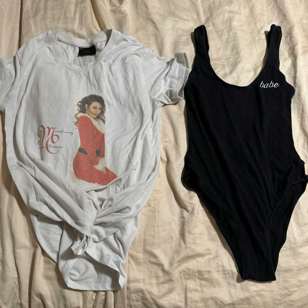 Pacsun LA Hearts One piece bodysuit babe - image 1