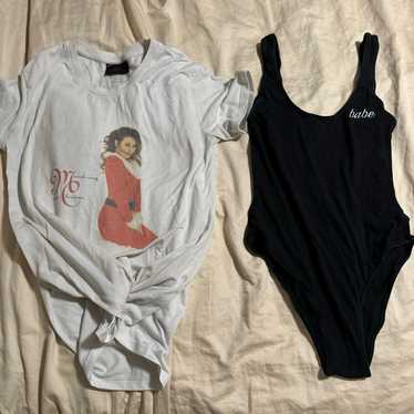 Pacsun LA Hearts One piece bodysuit babe - image 1