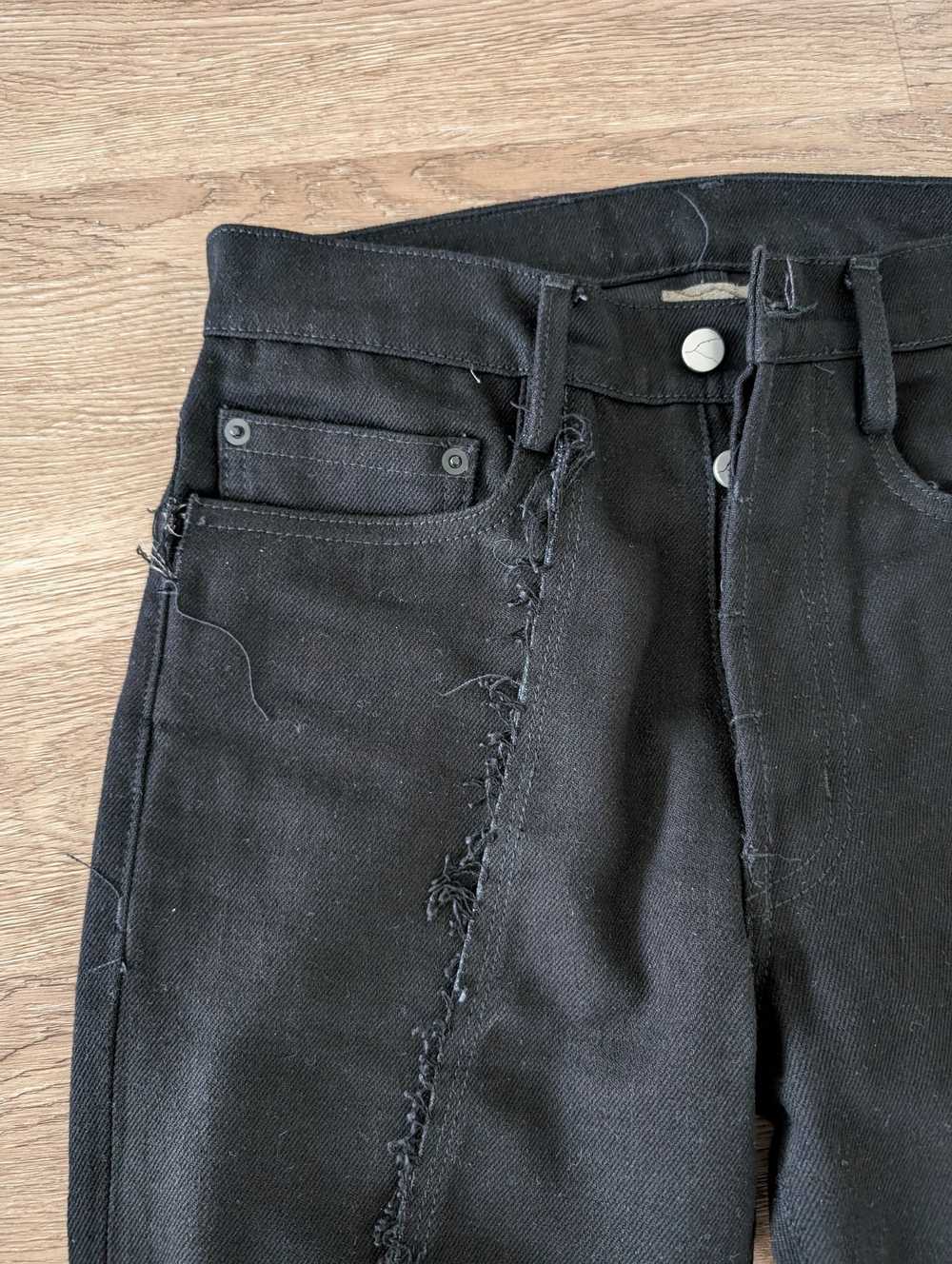 Unsound Rags UNSOUND JAPANESE BLACK RAW DENIM JEA… - image 5