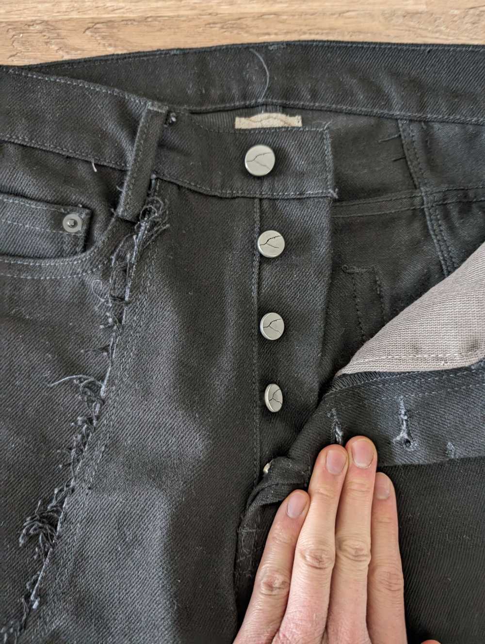 Unsound Rags UNSOUND JAPANESE BLACK RAW DENIM JEA… - image 6